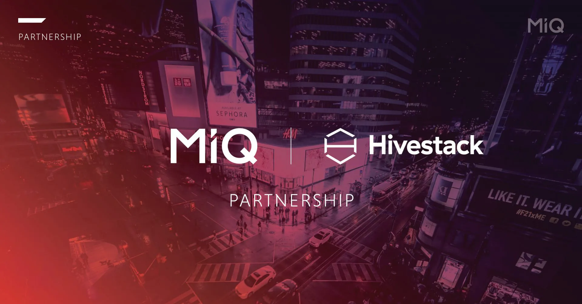 Hivestack and MiQ announce partnership for programmatic digital-out-of-home (DOOH)Hivestack and MiQ announce partnership for programmatic digital-out-of-home (DOOH)
