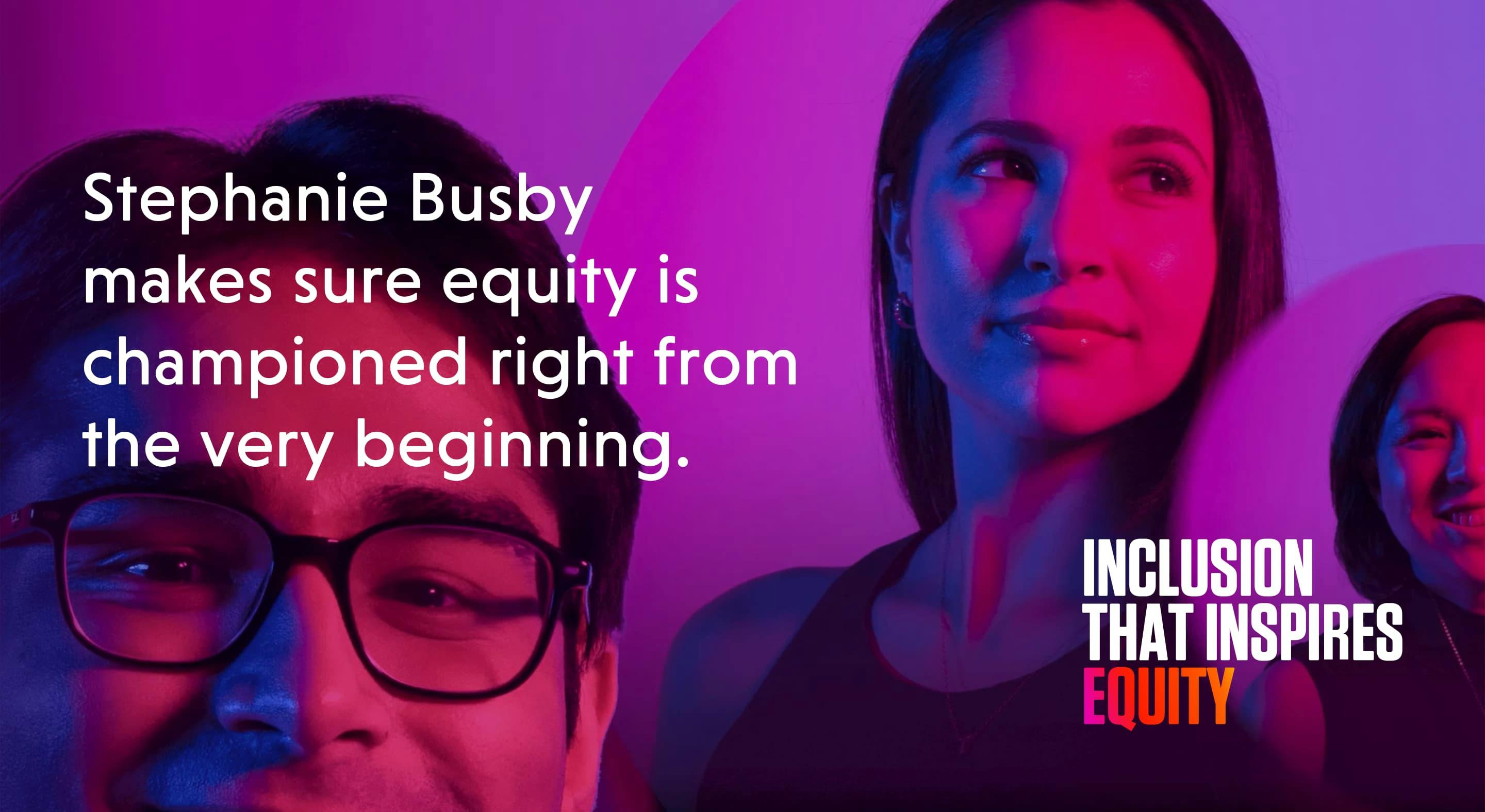 stephanie busby makes sure quity 