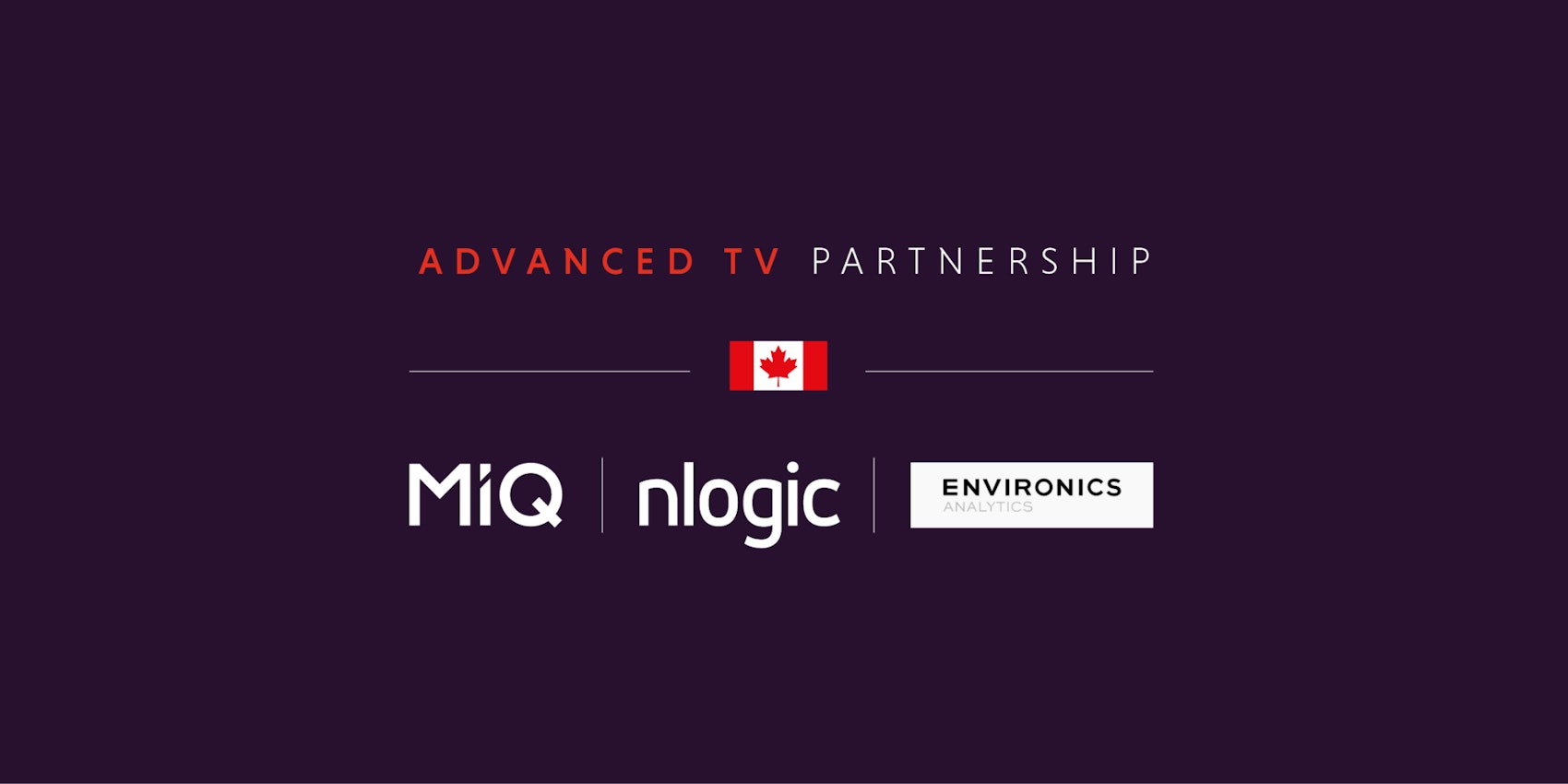 MiQ partners with Environics Analytics and NLogic to deliver connected TV campaigns