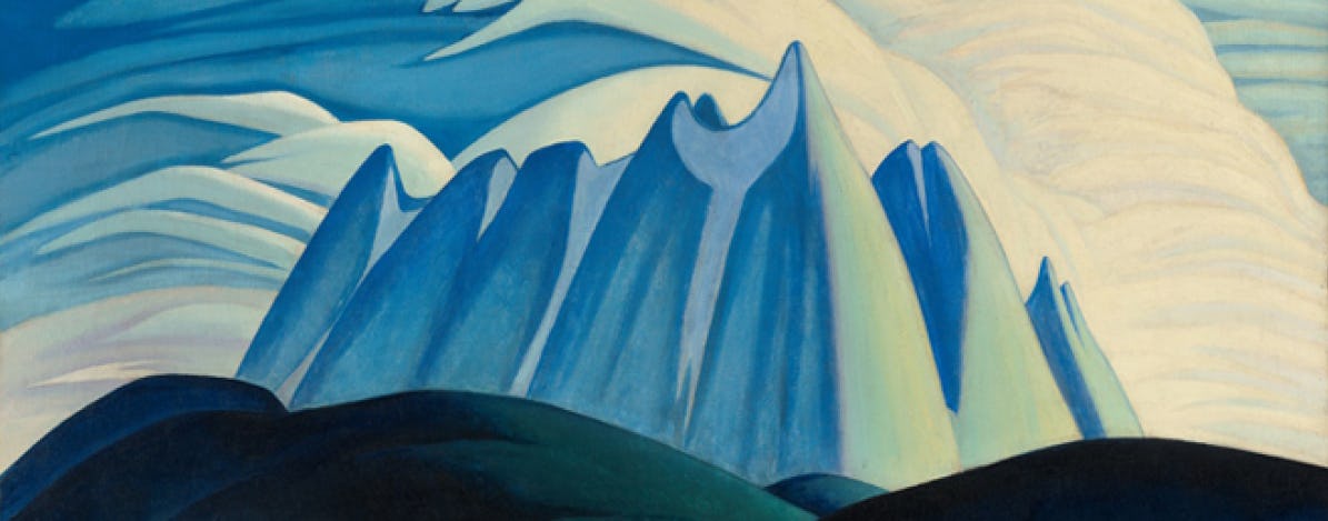canadian art, art history, lawren harris, group of seven, toronto art gallery, painting,