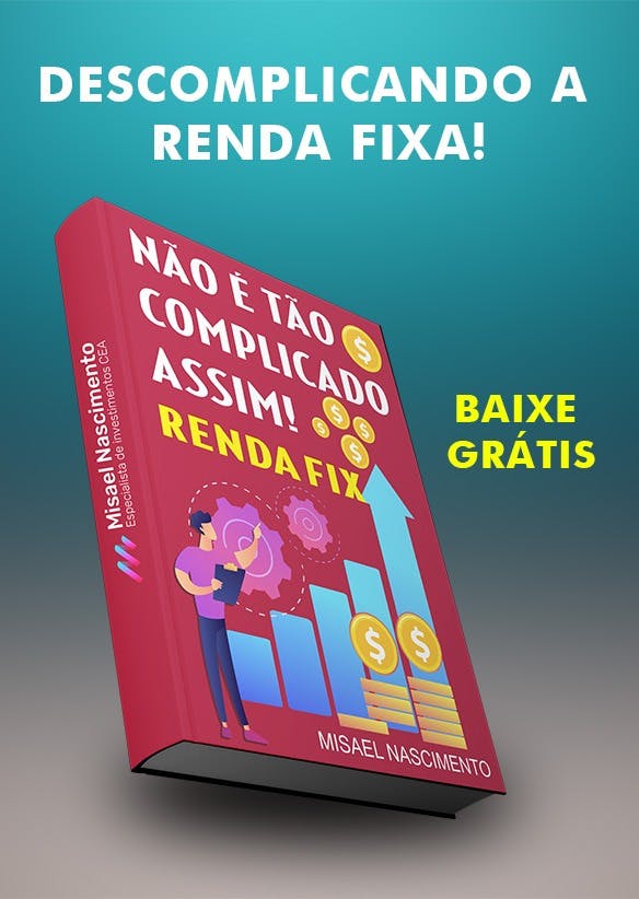 Capa de um livro de finanças que fala sobre ativos de renda fixa