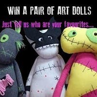 Win Two Art Dolls