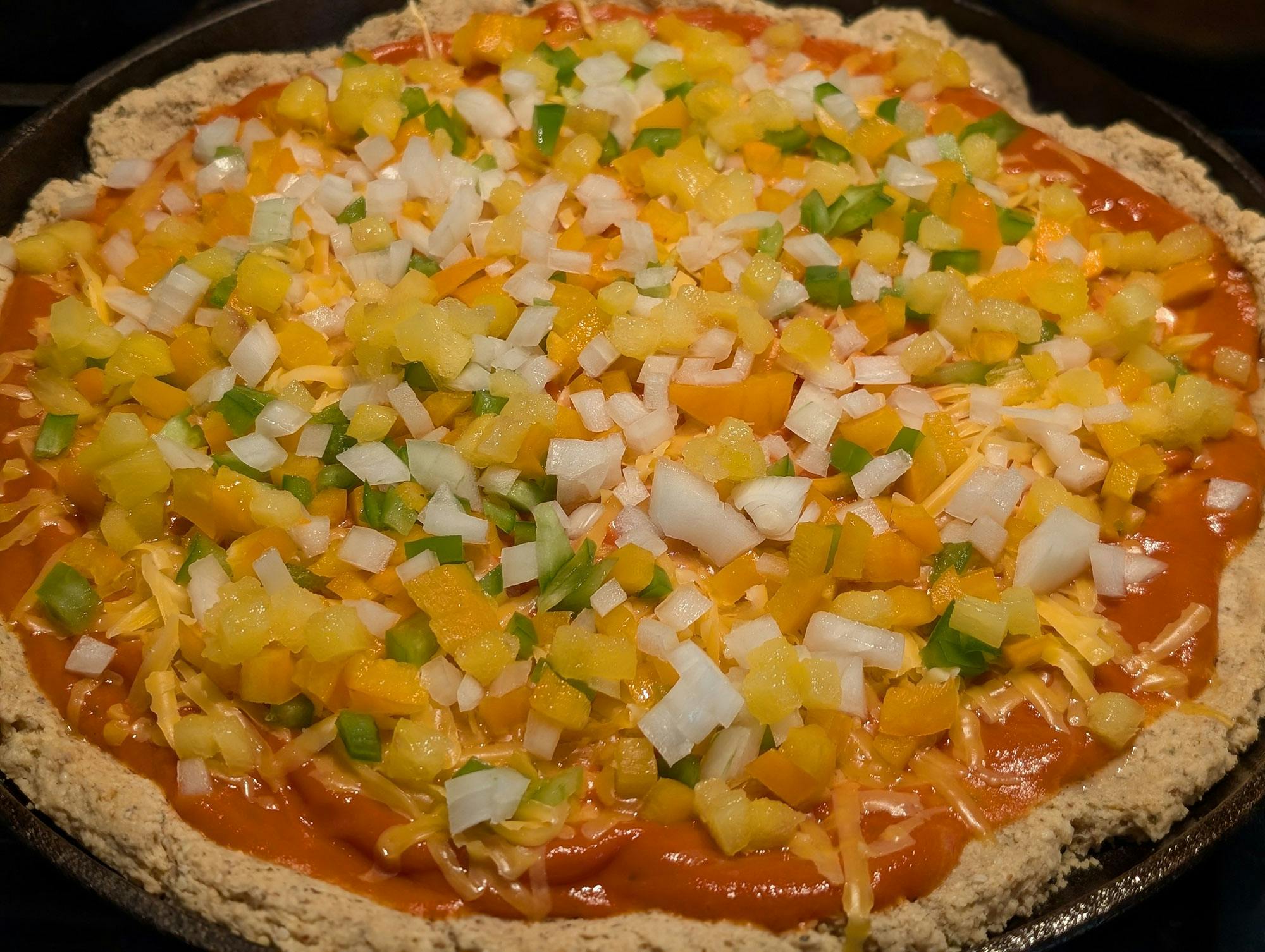 Veggie pizza