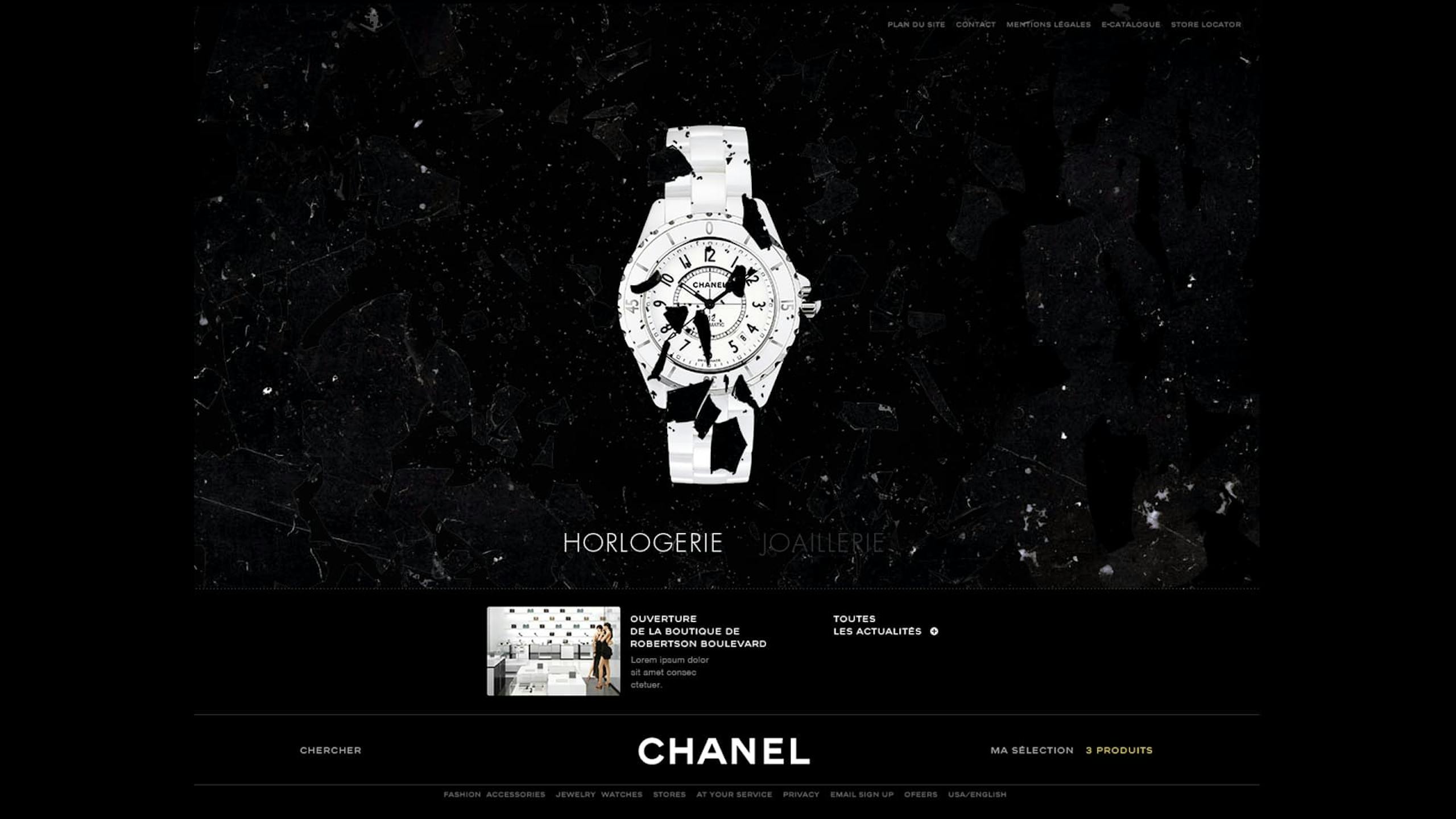 Sold at Auction: Chanel, CHANEL Joaillerie, Horlogerie - Ensemble