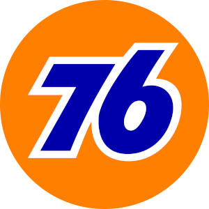 76 Gas station logo