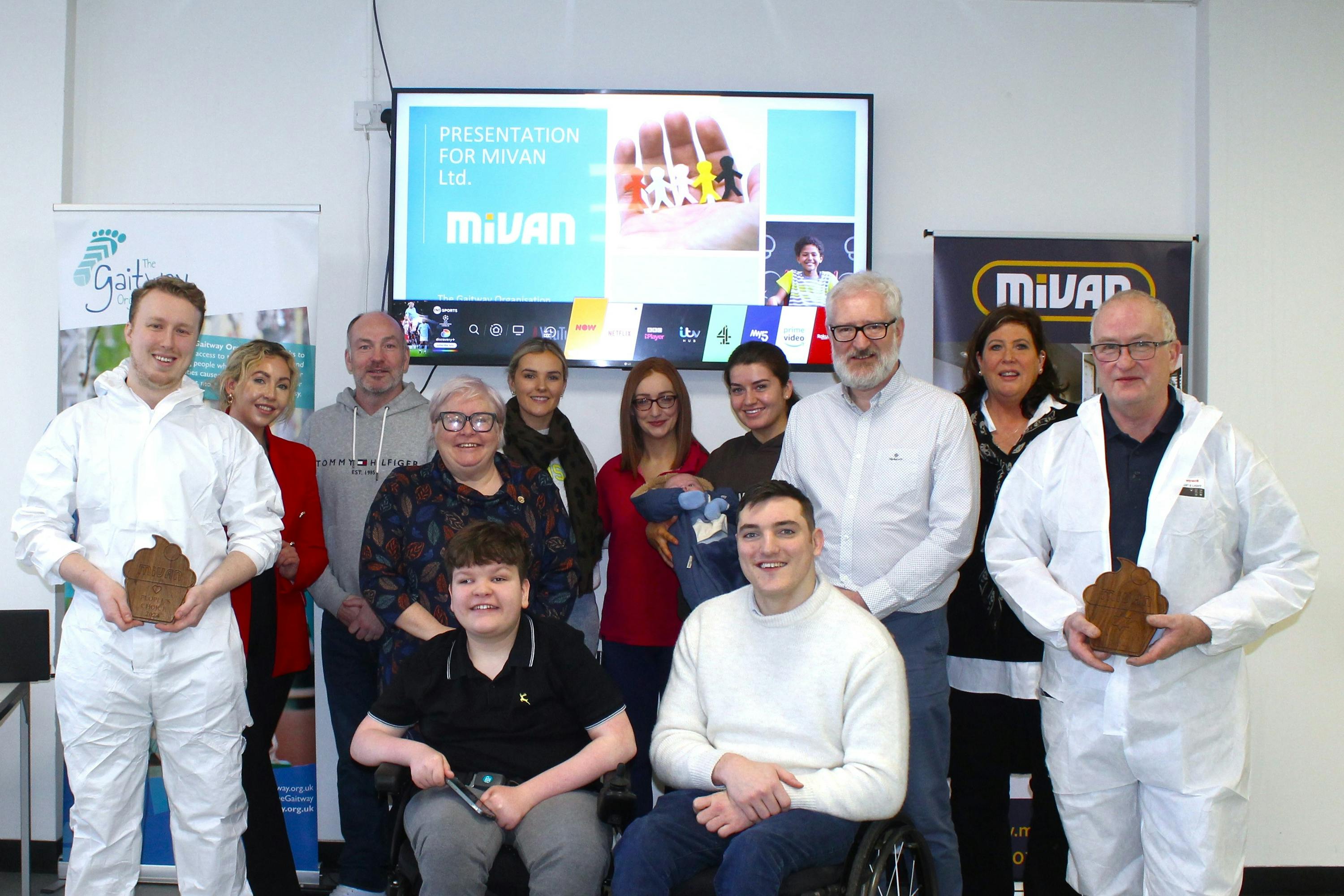 Mivan has unveiled the Gaitway Organisation as its charity partner for 2024