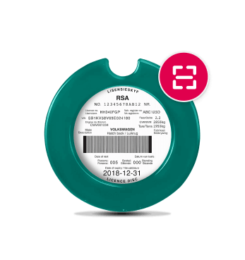 Scan your licence disc