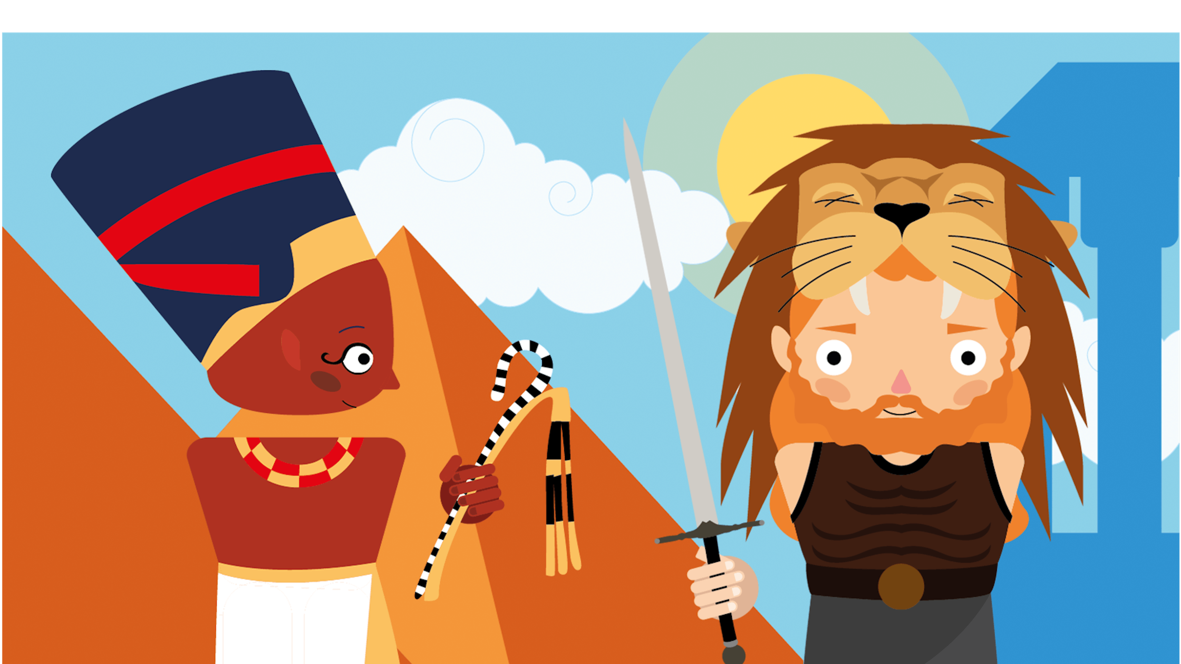 Affiche du film Voyagez à travers l’histoire et la mythologie en famille, dès 6 ans