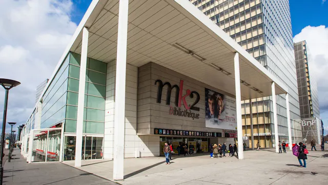 Affiche du cinéma mk2 Bibliothèque