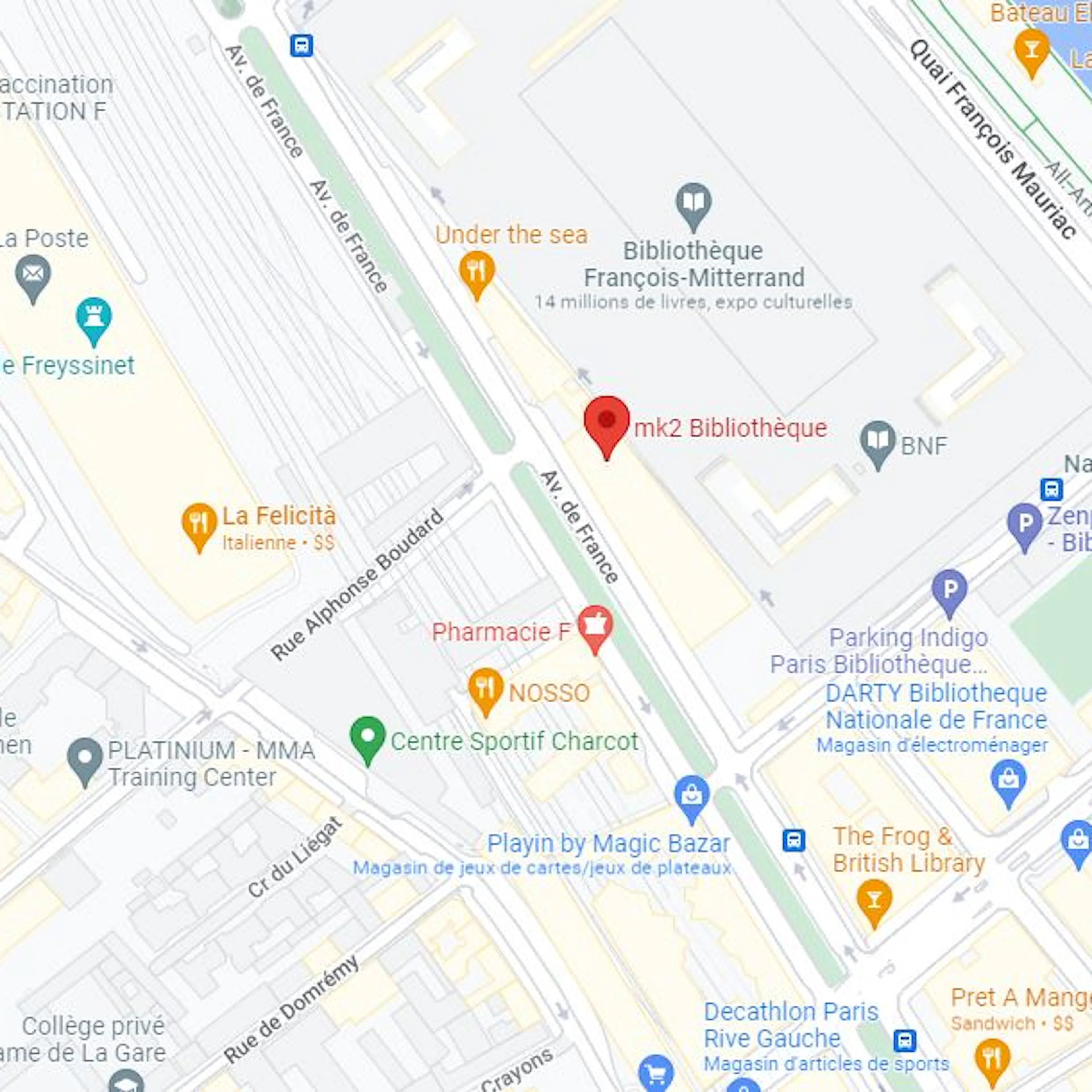 Carte d'accès au complexe de cinéma bibliothèque / bibliothèque x Centre Pompidou