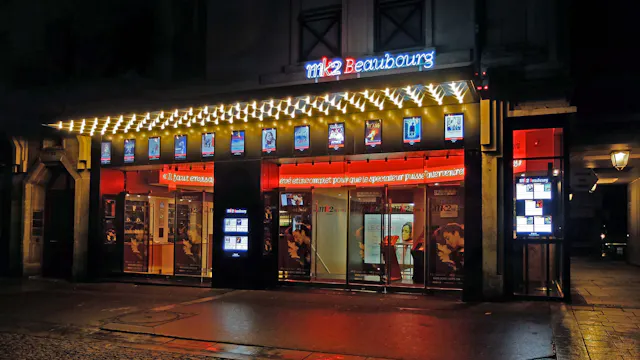 Affiche du cinéma mk2 Beaubourg