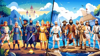 Affiche de la carte à offrir Les mythes du Moyen Âge, les légendes de la mer