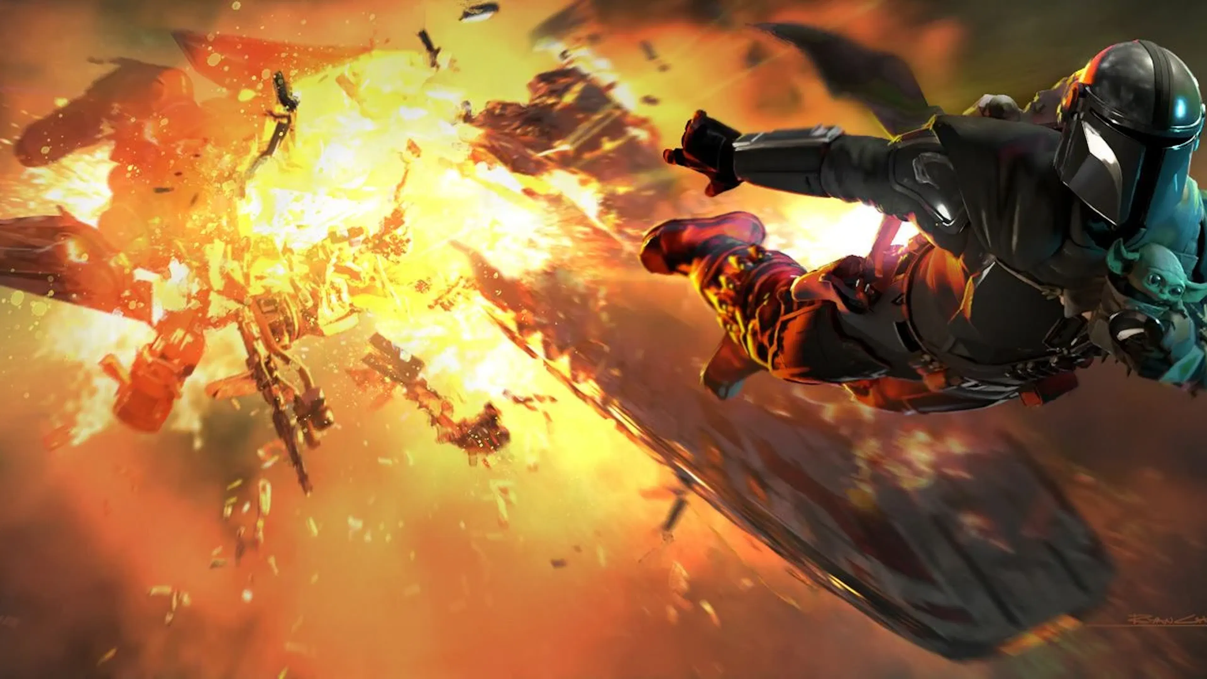 Affiche du film Préventes Star Wars : The Mandalorian and Grogu