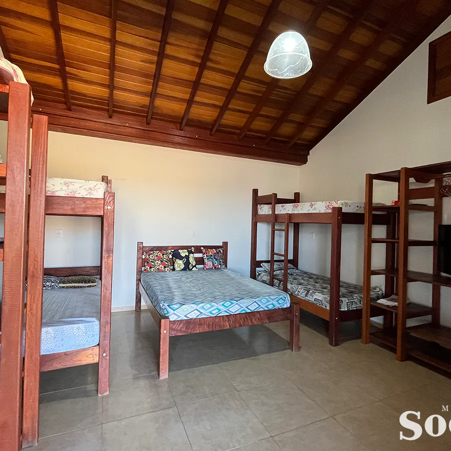 Quartos confortáveis