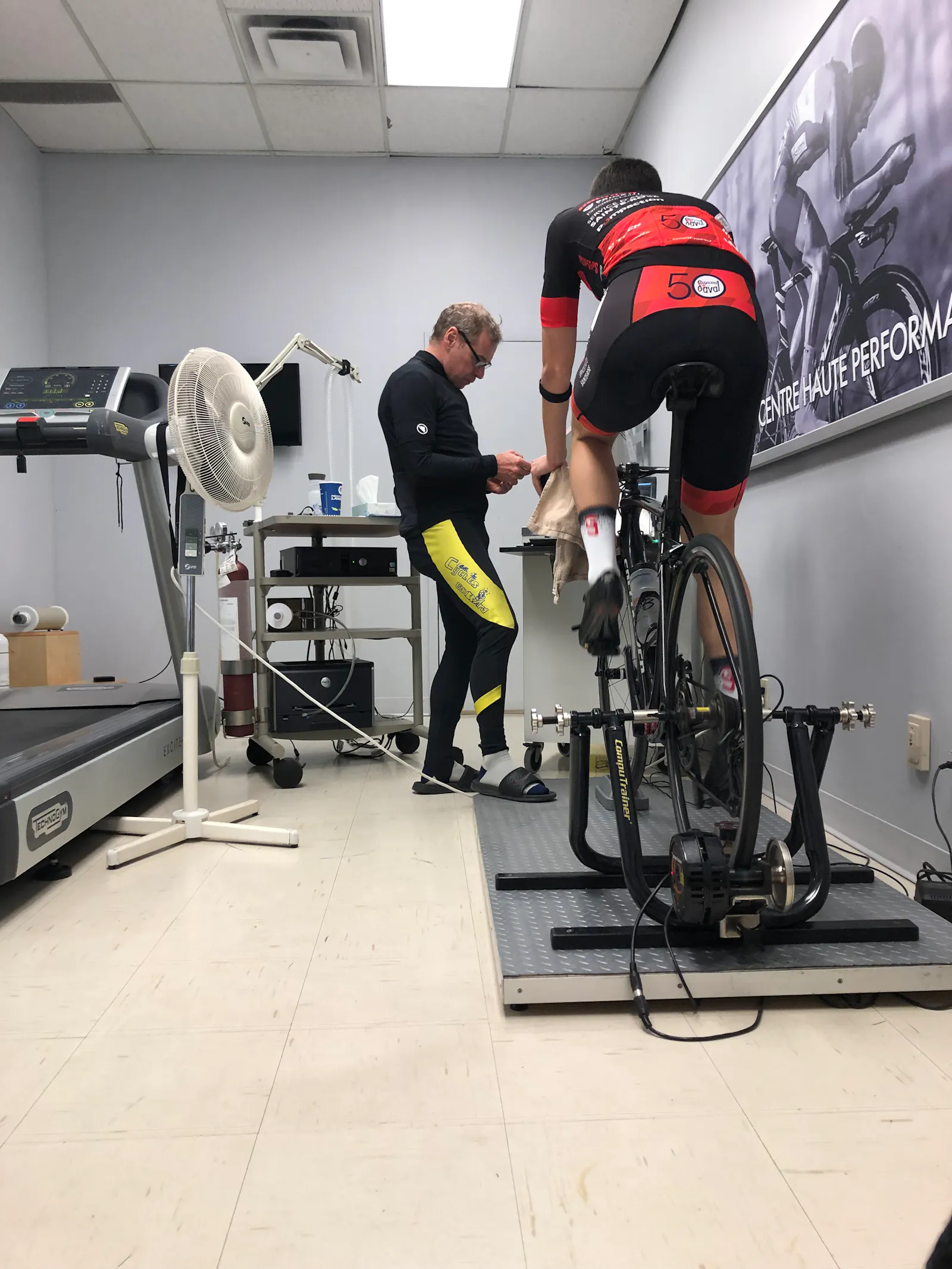 Séance de test Lactate/vo2 en 2019 de Gabriel Melfi