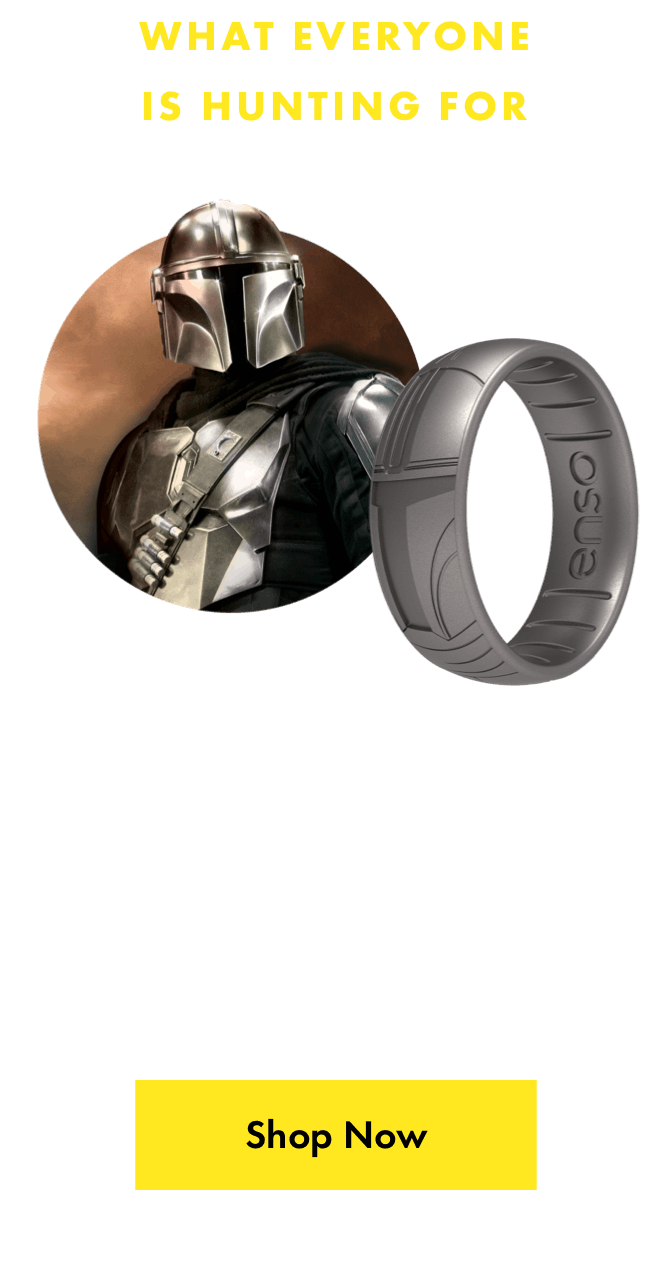 Mandalorian™ ring. Mandalorians are stronger together! Join the guild by donning your Beskar inspired ring. Click here to shop now.
