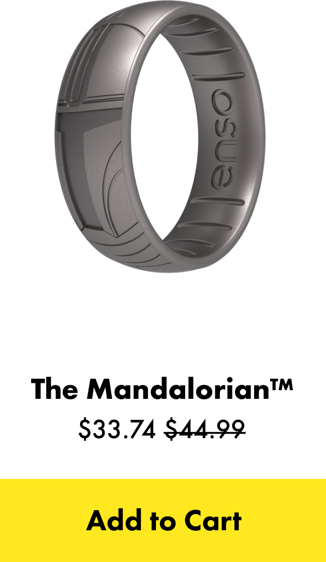 Mandalorian™ ring. Click here to shop the Mandalorian™ ring