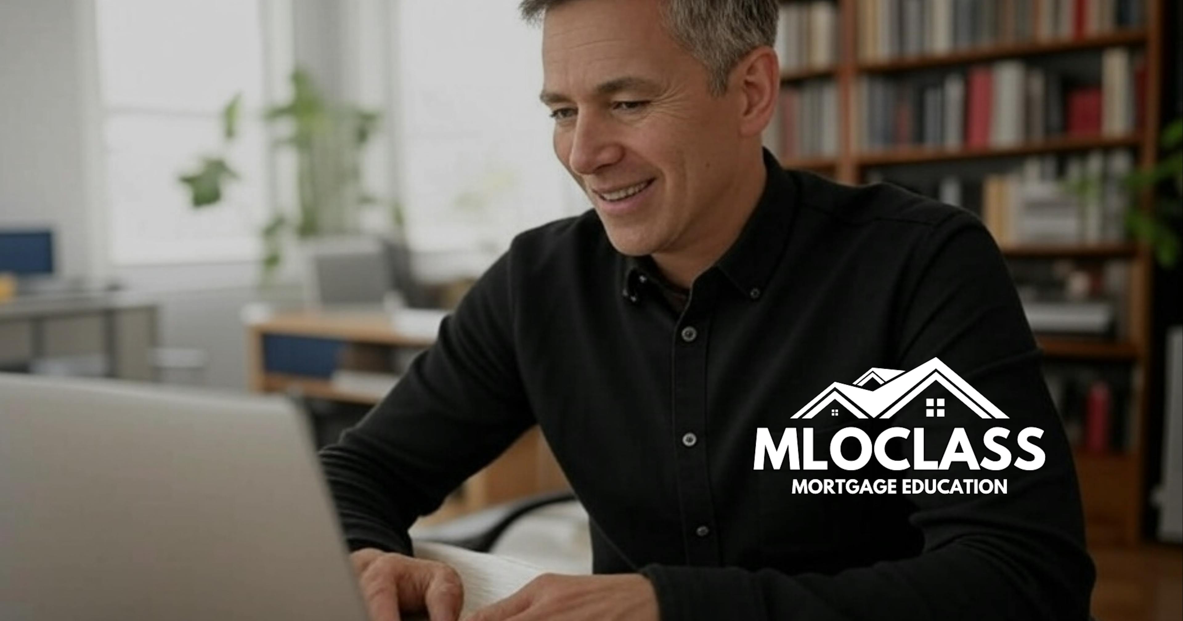 Mortgage License Course - MLO Class Student Studying