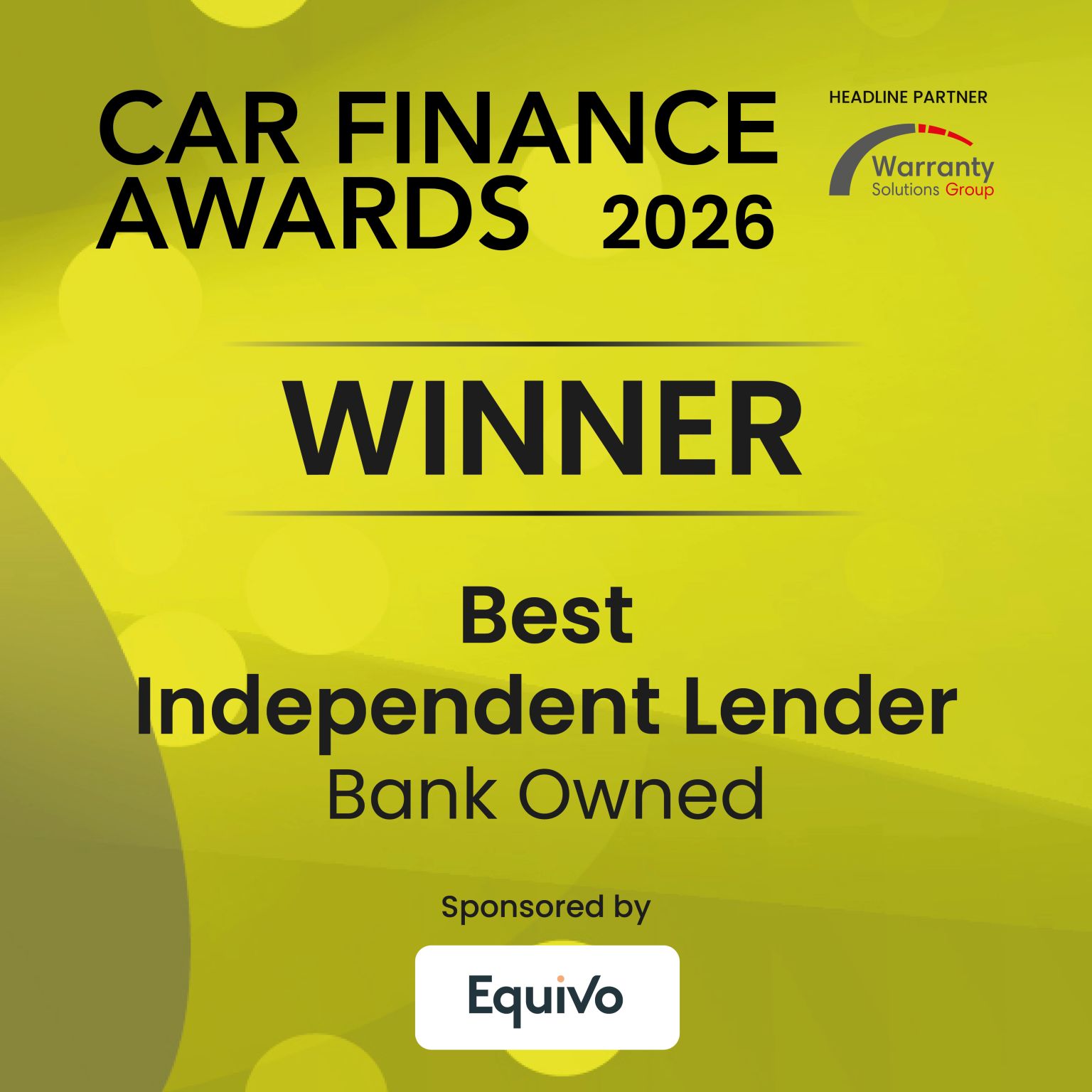 Best Independent Lender (Bank Owned)