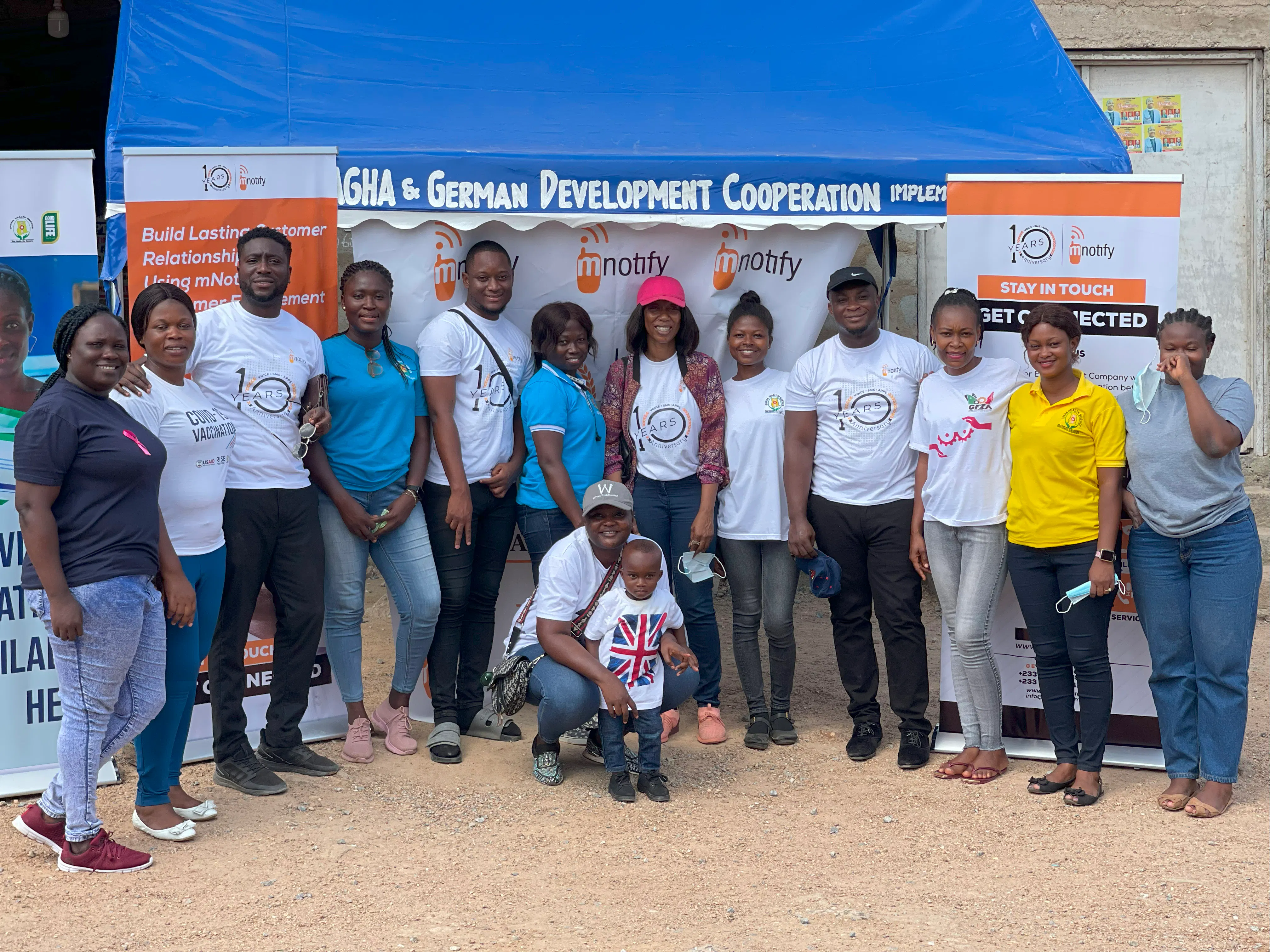 mNotify Company Limited Health Screening Exercise Sustainable Development Goal 3