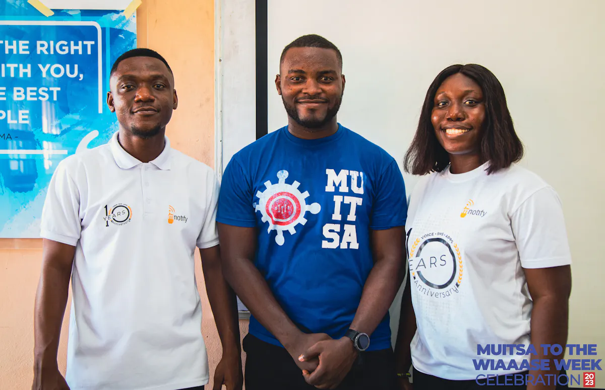 mNotify team with Methodist University Students