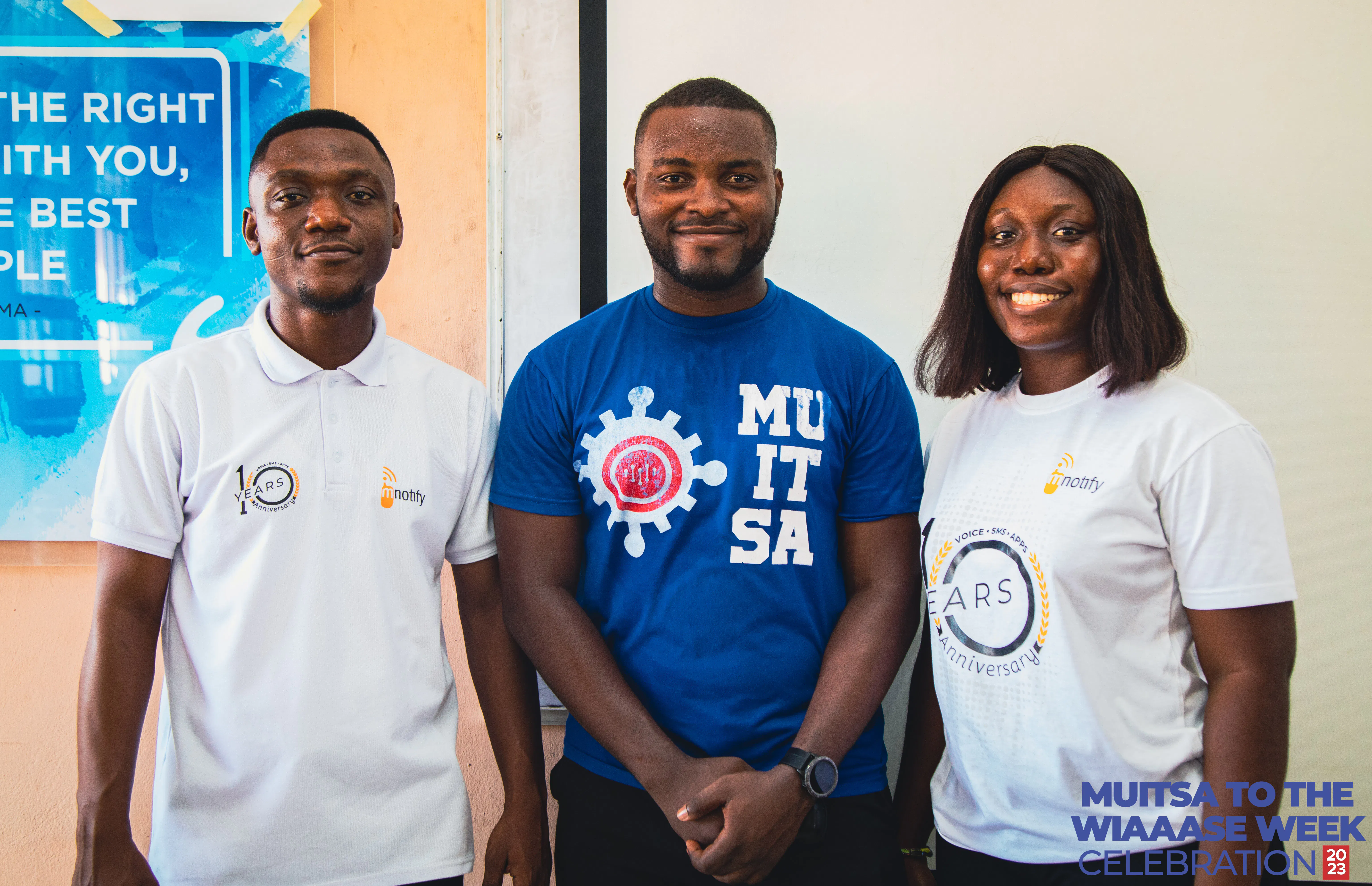 mNotify team with Methodist University Students
