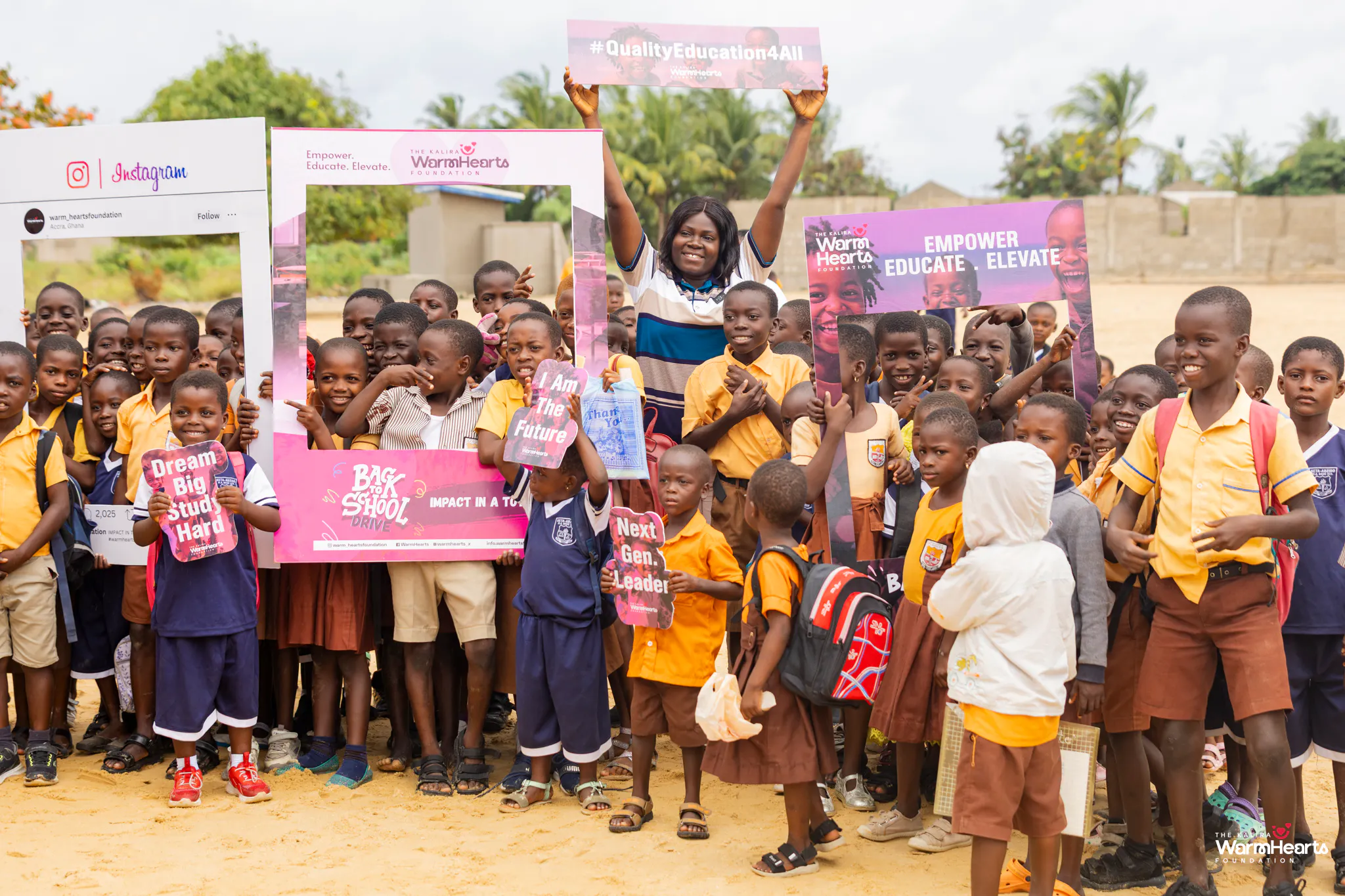 mNotify Partners with The Kalira WarmHearts Foundation to Support the 2025 Back to School Drive