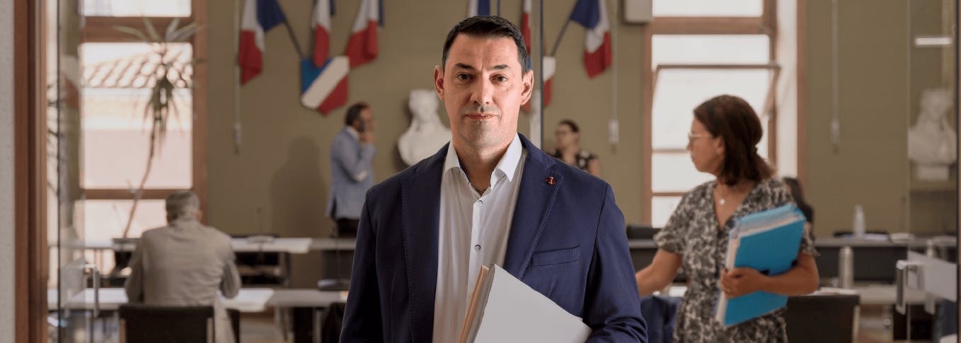 Fabrice Pestre, directeur général des services de la ville de Brioude en Haute-Loire