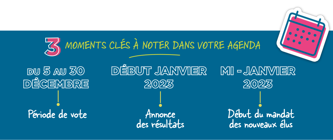 Election des délégués des adhérents MNT 2022 : trois moments clés à noter dans votre agenda