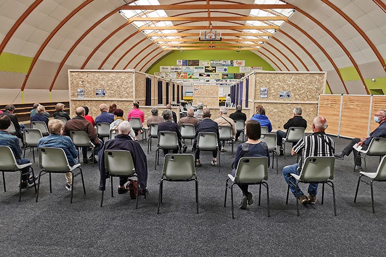 Mauges - centre de vaccination contre la Covid-19
