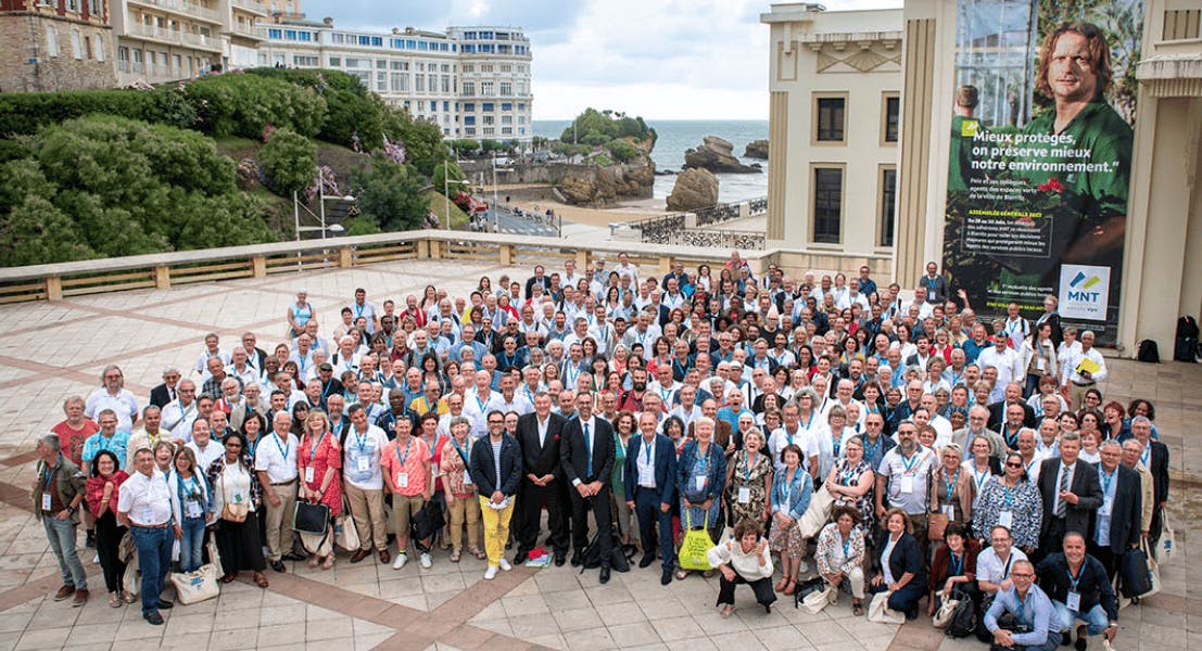 Délégués des adhérents MNT lors de l'AG à Biarritz en juin 2023