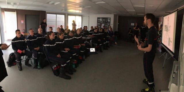 Conférence SDIS 14 sapeurs pompiers