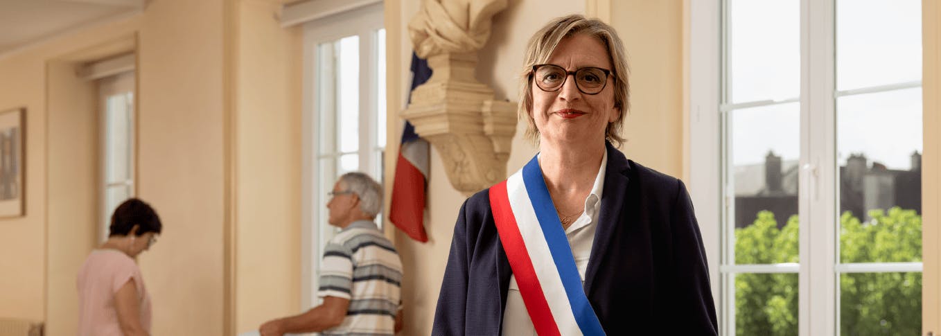 Marielle Chevalier, maire de Vendeuvre-sur-Barse