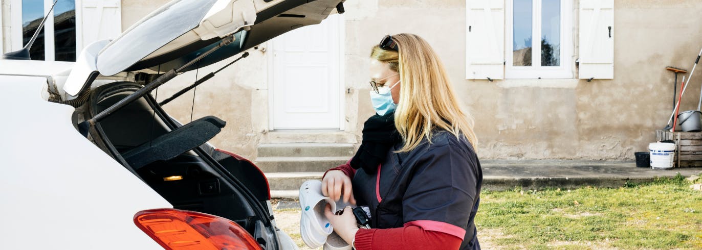 Reportage : Catherine auxiliaire de vie sociale