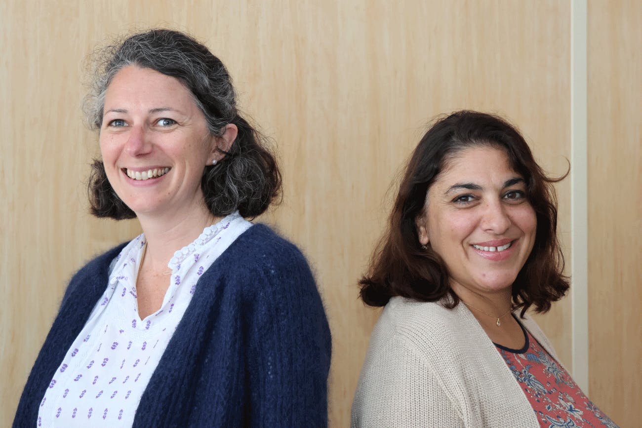 Marie Gazeaud et Sabrina Tetta du CD 41