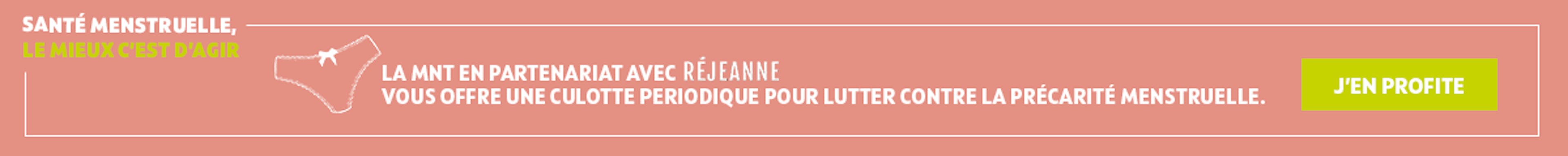 bannière précarité menstruelle