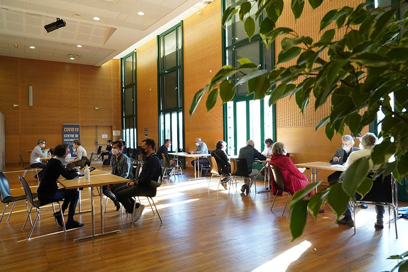 Centre de vaccination Covid-19 à Vichy
