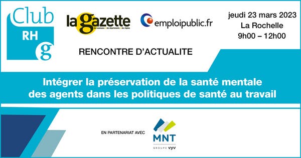 Club RH La Gazette du 23 mars 2023 à La Rochelle