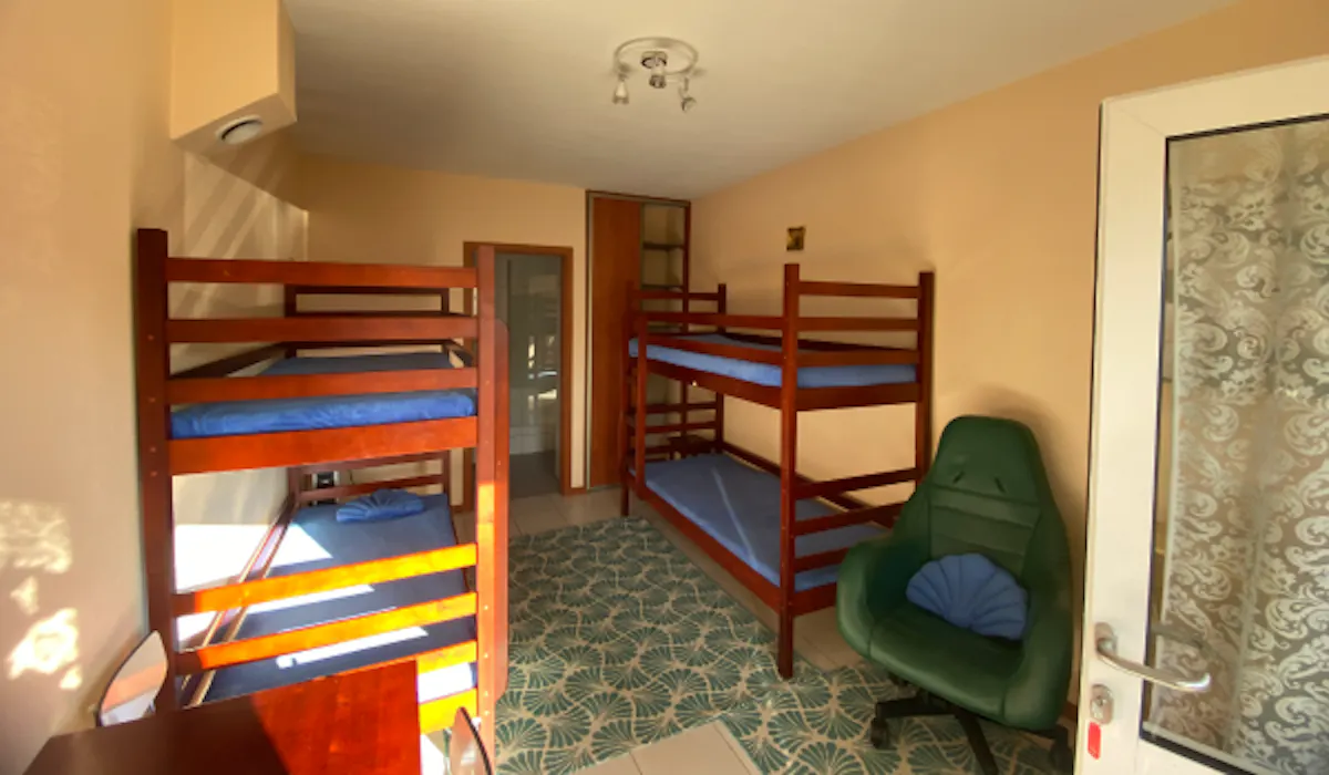 Chambre dans l'hébergement collectif à Fort-Mahon-Plage
