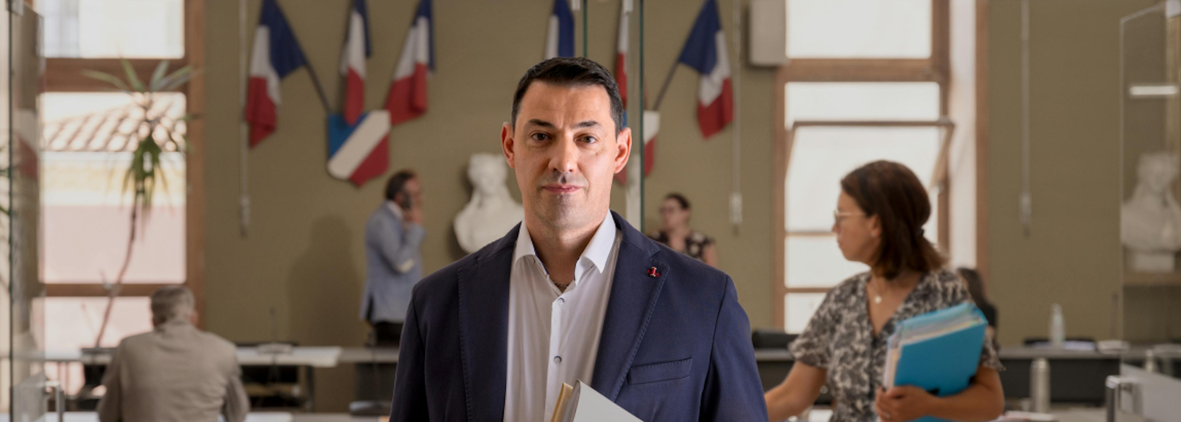 Fabrice Pestre, directeur général des services de la ville de Brioude en Haute-Loire