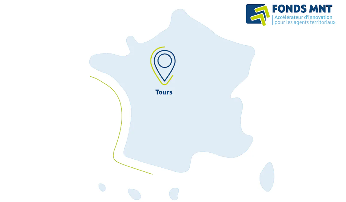 Fonds MNT, carte de France, Tours