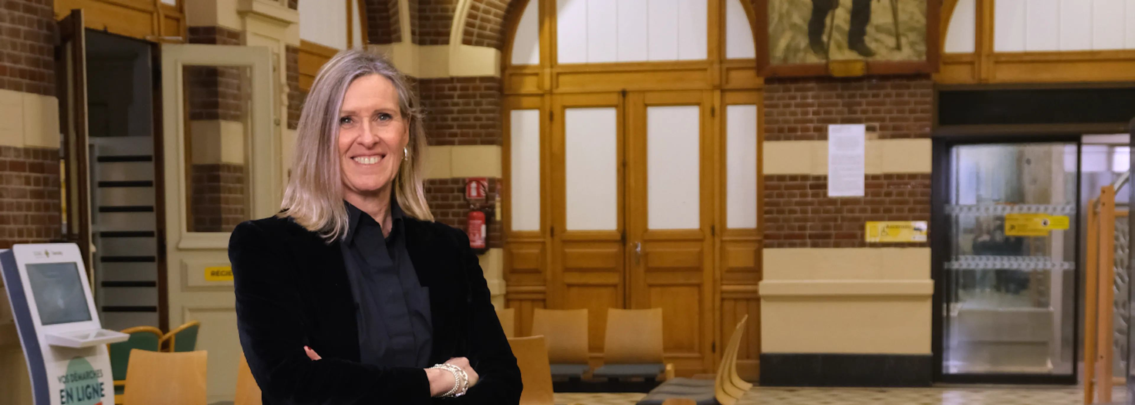 Christelle François, directrice générale du CCAS de la ville de Tourcoing