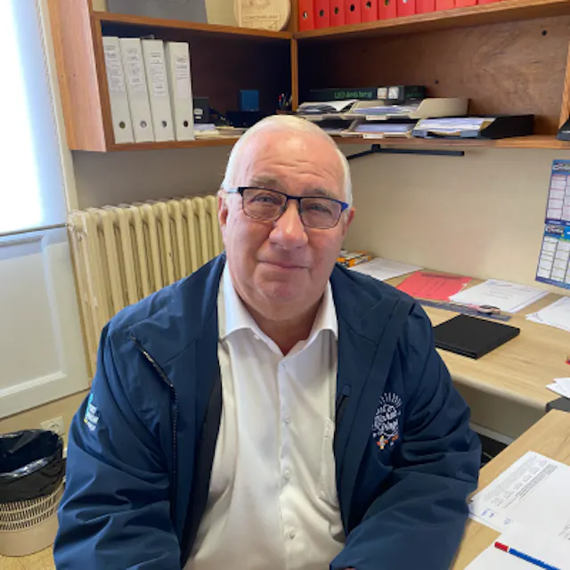 Alain Baillet, maire de Fort-Mahon-Plage