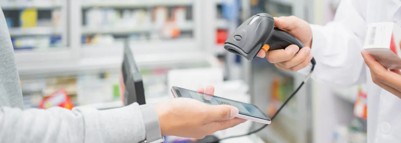 Achat d'un médicament en pharmacie