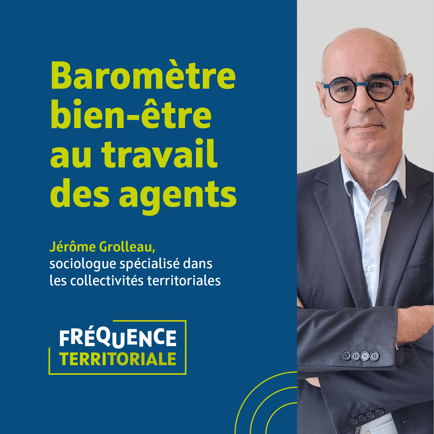 Fréquence Territoriale sur l'analyse des résultats du baromètre bien-être au travail dans les collectivités avec Jérôme Grolleau