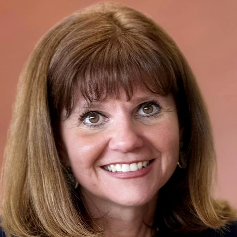 Valérie Biegalski, maire de Noyelles-Godault