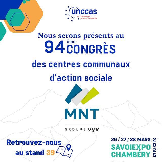 94e congrès Unccass en 2025, MNT stand 39