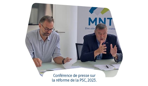 MNT 60 ans - Laurent Adouard et Didier Bée