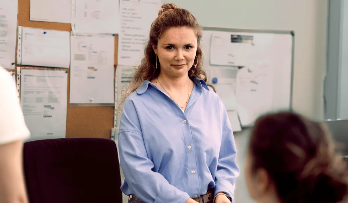 Mélanie, assistante sociale de la ville de Lyon (69)