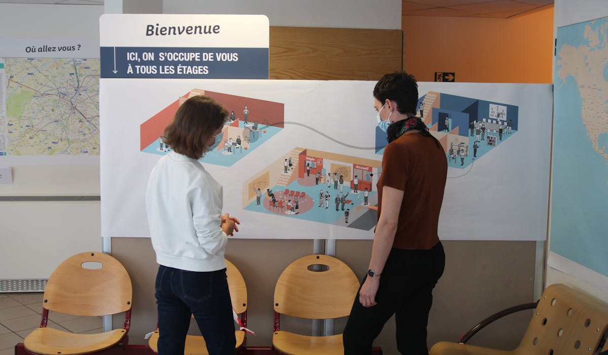 Fonds MNT, Paris, apaiser les relations avec ses usagers